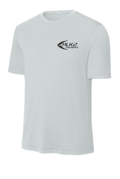 ALK2 Sport Performance Short Sleeve Shirt (Silver)