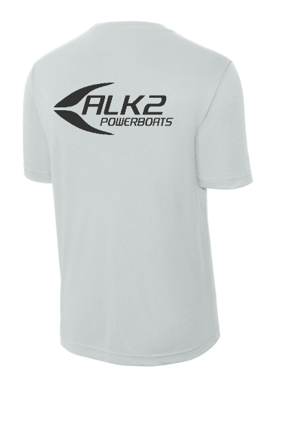 ALK2 Sport Performance Short Sleeve Shirt (Silver)